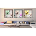 Wholesale Stretched Canvas Prints,Abstract Flower Wall Art,